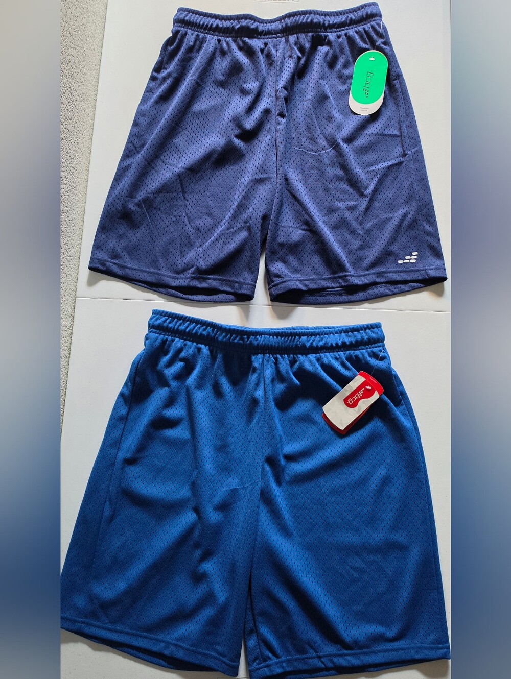 2 boys athletic mesh shorts youth size XL